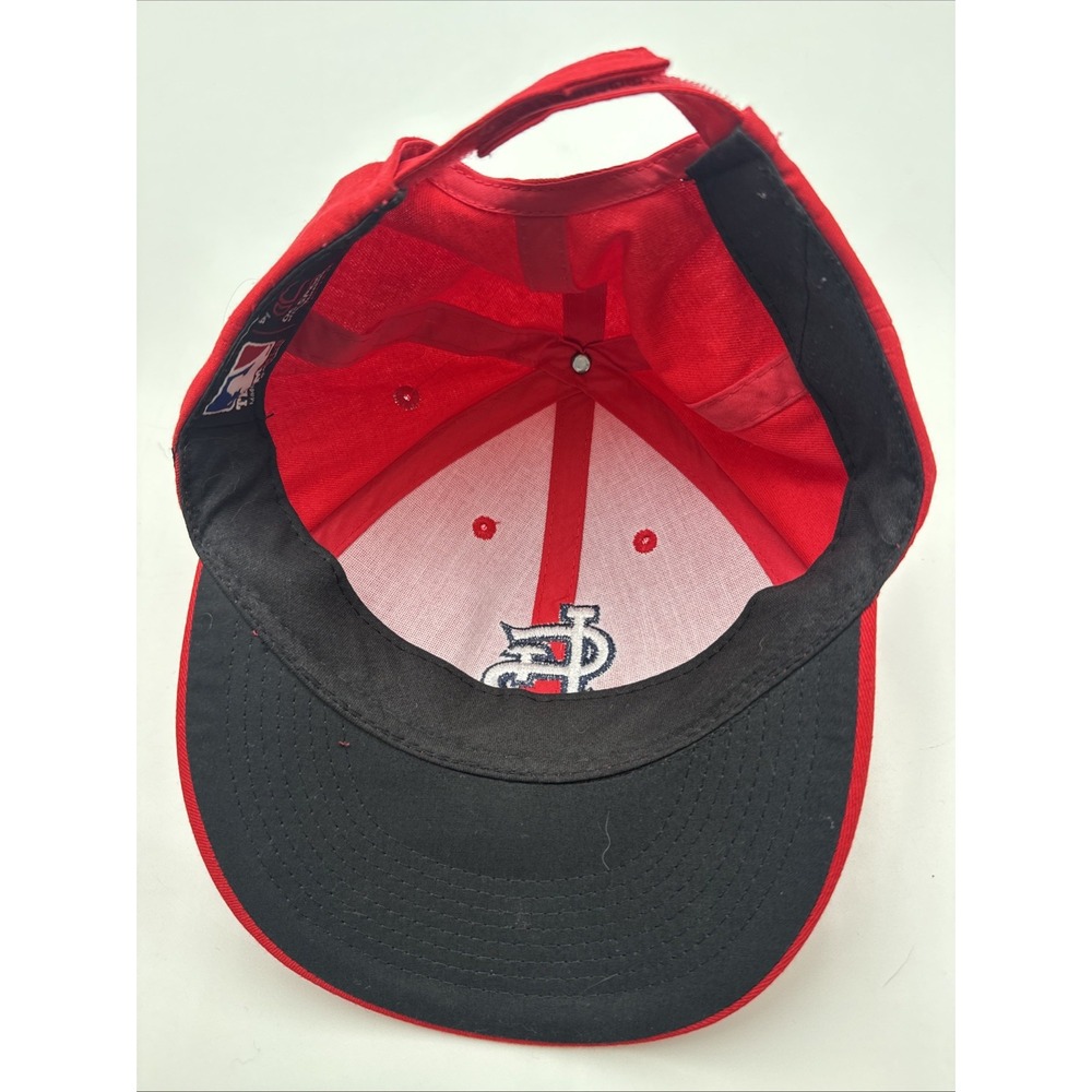 St Louis Cardinals MLB OC Sports Hat Red Team Adjustable Fit Curved Brim Youth - Picture 4 of 5